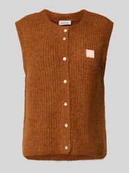Strickweste mit Label-Patch von American Vintage - 3