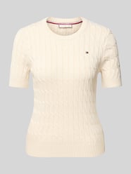 Regular fit gebreide pullover van zuiver katoen van Tommy Hilfiger - 43