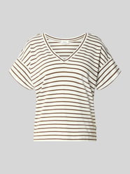 T-shirt o kroju relaxed fit z czystej bawełny od s.Oliver RED LABEL - 12