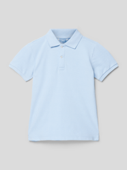 Poloshirt mit gerippten Ärmelabschlüssen von Mayoral Blau / Türkis - 20