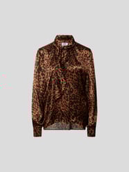 Bluse im Animal-Print von VETEMENTS Braun - 11