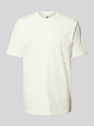 T-Shirt mit Label-Stitching von adidas Originals Beige - 30