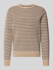 Pullover aus Wolle mit Strukturstrick von GANT Beige - 45