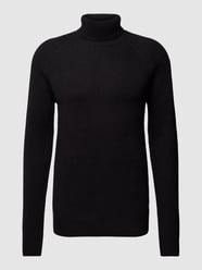 Coltrui met labeldetail, model 'PANNEL' van Jack & Jones Zwart - 4