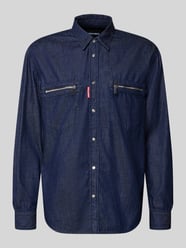 Koszula jeansowa o kroju regular fit z czystej bawełny od Dsquared2 Ready to Wear - 9