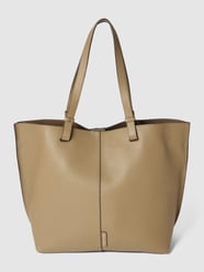 Shopper mit Label-Details Modell 'BELA' von Marc O'Polo Beige - 47