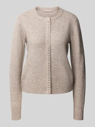 Strickjacke mit Ziersteinbesatz von Christian Berg Woman Selection - 36