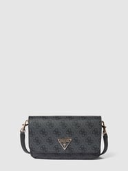 Crossbody Bag mit Strukturmuster Modell 'LAUREL' von Guess Schwarz - 10