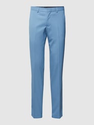 Slim Fit Anzughose mit  Modell 'Las' von Matinique Blau - 44