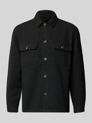 Regular Fit Hemdjacke mit Brusttaschen Modell 'REGENT' von JACK & JONES - 6