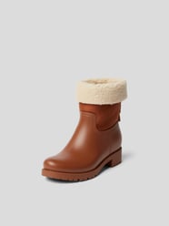 Ankle Boots mit Fellbesatz von See by Chloé Braun - 30