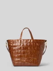 Tote tas met logodetail model 'Alba' van Abro - 1