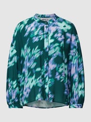 Bluse mit Allover-Print von JAKE*S STUDIO WOMAN Blau - 44