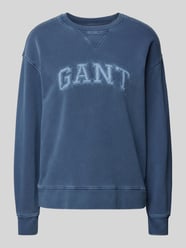 Sweatshirt met labeldetail van Gant - 13