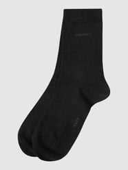 Socken mit Label-Stitching im 2er-Pack von Esprit Grau - 47