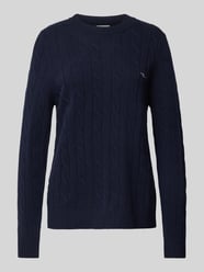 Gebreide pullover met kabelpatroon van Gant - 20