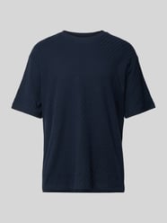 Relaxed fit T-shirt van gestructureerde jersey van s.Oliver BLACK LABEL - 12