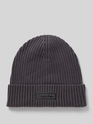 Gebreide muts met kasjmier en labelpatch van CK Calvin Klein - 15