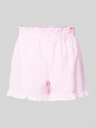 Relaxed Fit Shorts mit Volantsaum Modell 'Salvador' von A-view Pink - 11