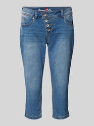 Slim fit capri-jeans in 5-pocketmodel, model 'Malibu' van Buena Vista - 6