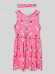 Kleid mit Rundhalsausschnitt von Happy Girls - 25