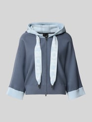 Relaxed Fit Sweatjacke aus Viskose-Mix mit Logo-Detail von Marc Cain - 20