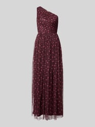 Długa sukienka w kroju na jedno ramię od Lace & Beads - 39