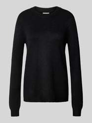 Gebreide pullover met ronde hals, model 'Rellis' van Fransa - 6