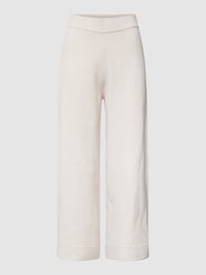 Culotte met structuurmotief, model 'Milano' van Milano Italy Wit - 16