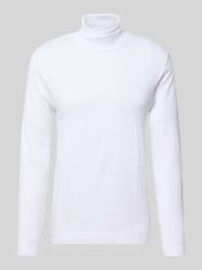 Regular Fit Longsleeve aus reiner Baumwolle mit Rollkragen von Christian Berg Men - 32