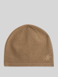 Mütze aus Woll-Kaschmir-Mix von Tommy Hilfiger Beige - 46