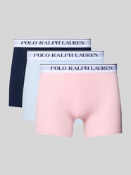 Boxershorts van katoenmix model 'CLSSIC TRUNK-3 PACK' van Polo Ralph Lauren Underwear Fuchsia - 2