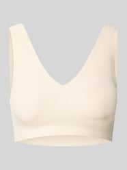 Biustonosz typu bralette z dekoltem w serek i elastycznym pasem od DORINA - 29