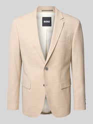 Regular Fit Anzugsakko mit Schurwollanteil Modell 'JASPER' von BOSS Beige - 37