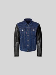 Jeansjacke mit Knopfleiste von Dsquared2 Blau - 47