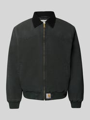 Jacke mit Reißverschluss und Label-Detail Modell 'Santa Fe' von Carhartt Work In Progress - 16
