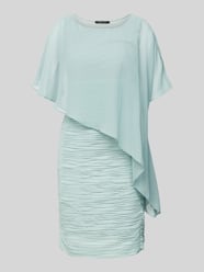 Cocktailkleid mit asymmetrischem Cape von Swing - 27