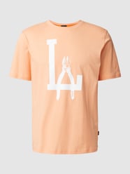 T-Shirt mit Label-Print Modell 'Meccano' von BOSS Orange Orange - 29