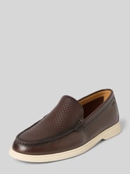 Buty wsuwane z naturalnej skóry od BOSS - 45