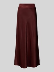 Maxirok van satijn met elastische band, model 'Jaelynn' van OH APRIL Bordeaux - 40