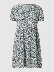 Minikleid aus Viskose Modell 'Zally' von Only Blau - 48