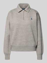 Sweatshirt mit Polokragen und Label-Stitching von Polo Ralph Lauren - 18