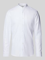 Slim Fit Business-Hemd mit Knopfleiste von OLYMP Level Five Weiß - 2