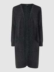 Longcardigan mit Eingrifftaschen Modell 'Doffy' von Vero Moda Grau / Schwarz - 6