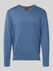 Gebreide pullover met V-hals van Christian Berg Men - 8