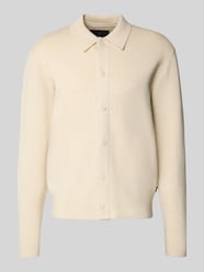 Strickjacke mit Kentkragen Modell 'MILANO' von Jack & Jones Premium - 4