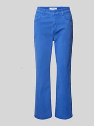 Regular Fit Jeans mit verkürztem Schnitt von comma Casual Identity Blau - 24