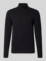 Regular Fit Strickpullover aus Baumwoll-Woll-Mix mit Rollkragen von Christian Berg Men - 24