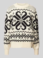 Norwegerpullover mit Rundhalsausschnitt Modell 'FALKEBERG' von Dale of Norway - 7