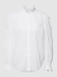 Blouse met structuurmotief, model 'Bellina' van BOSS Orange Wit - 38